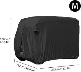Scott Edward golf cart cover universal fit for EZGO Club Car Yamaha.