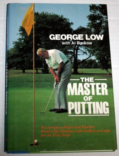 SCRIBNER Master of Putting book cover displaying guide-ready techniques to improve grip and stroke