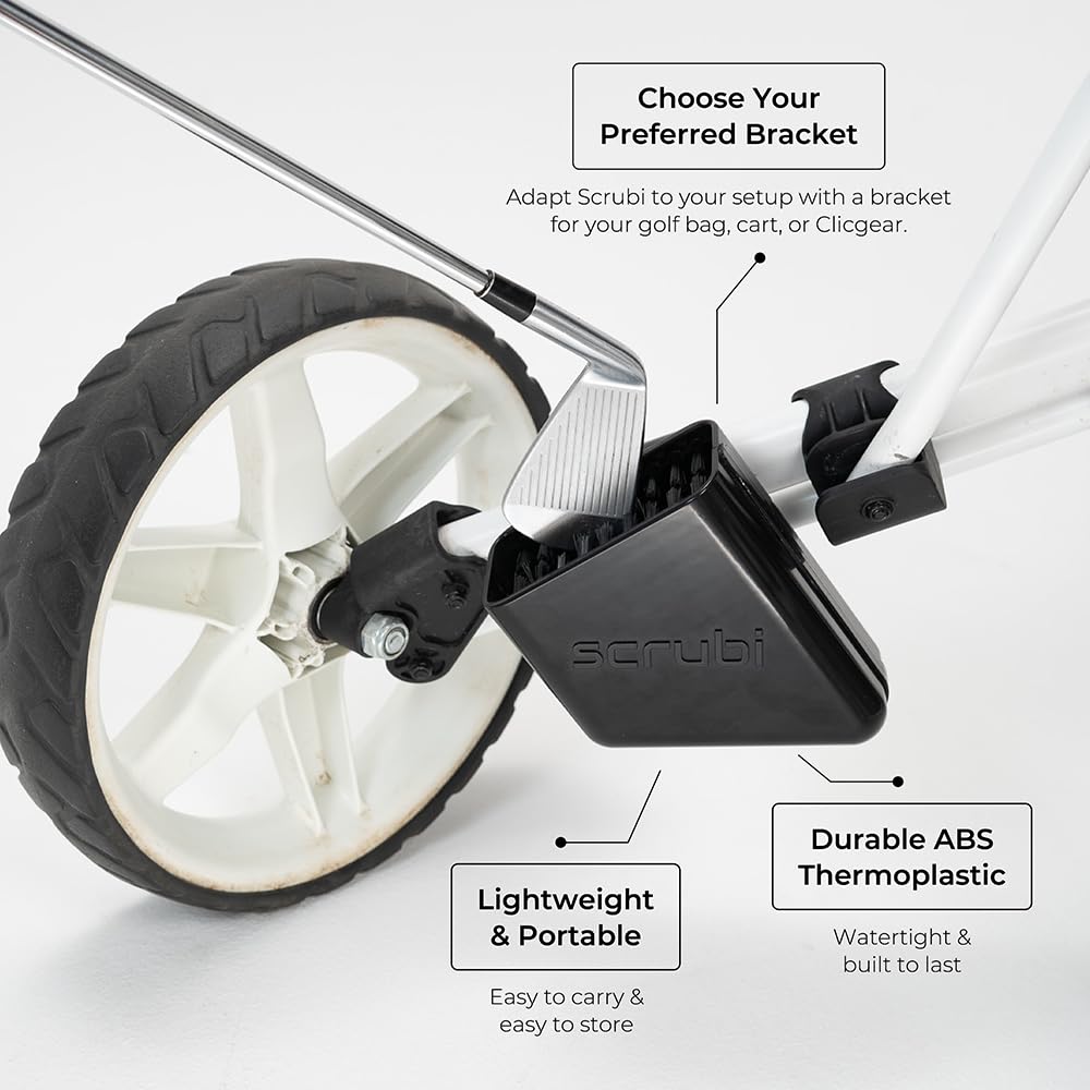 Scrubi durable ABS body withstands all-weather cleaning