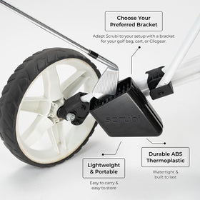 Scrubi durable ABS body withstands all-weather cleaning