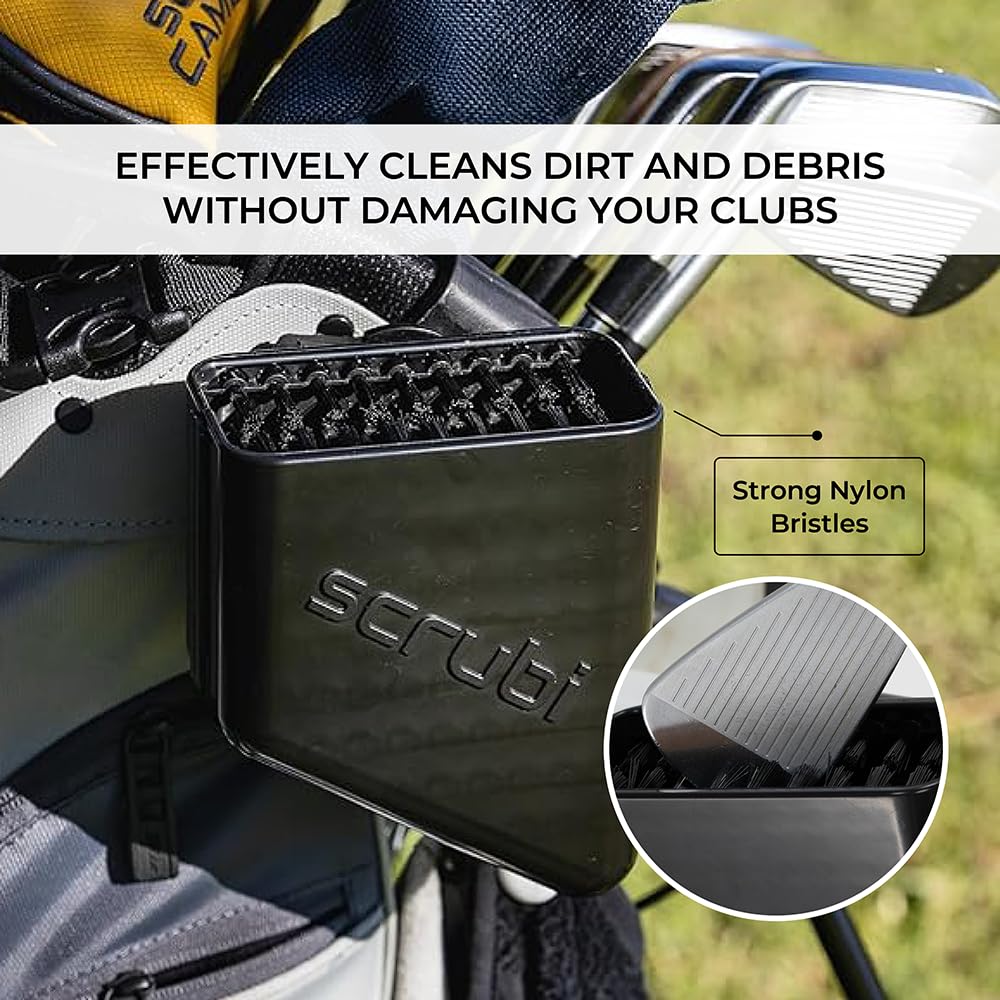 Scrubi is securely attached to your bag for easy access during rounds.