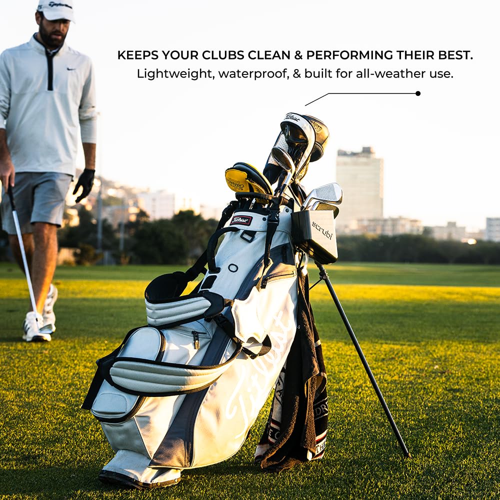 Scrubi cleans irons from blades to CBs for shine and groove health.