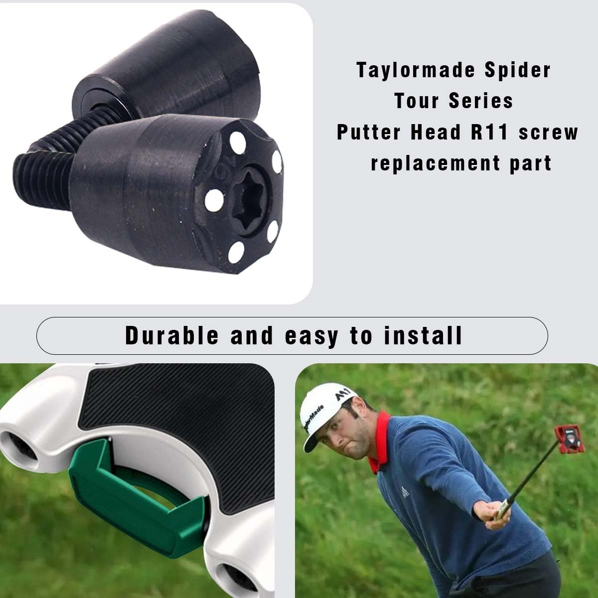 Easy installation and secure fit for quick practice tweaks.