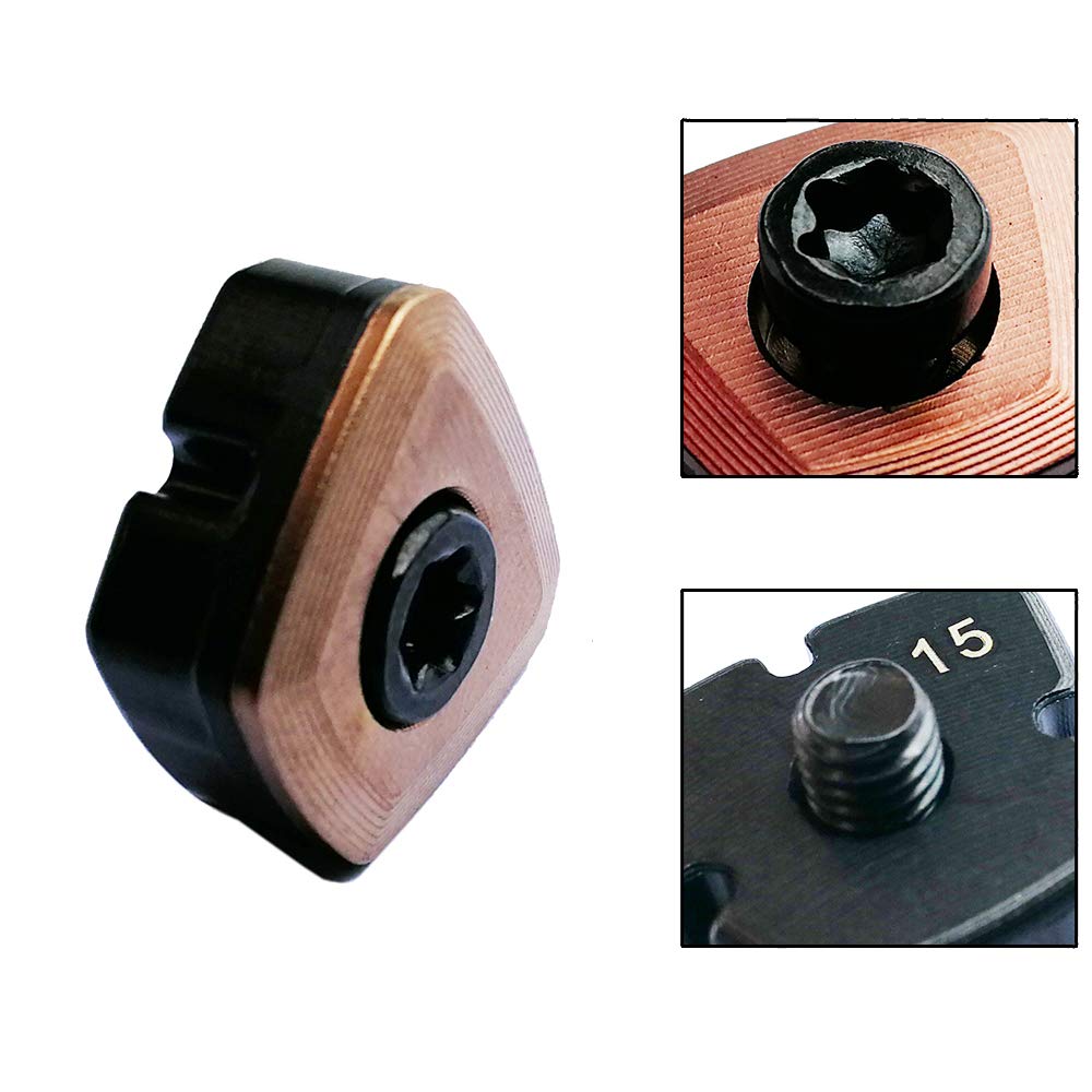 SEACLOUD 15g bronze weight packaging, ready for replacement