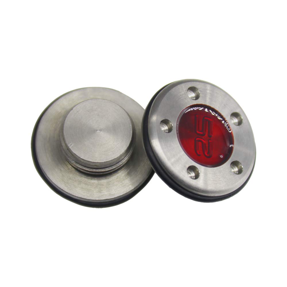 SEACLOUD 25g Fastback weight with red dot design for balanced putts.