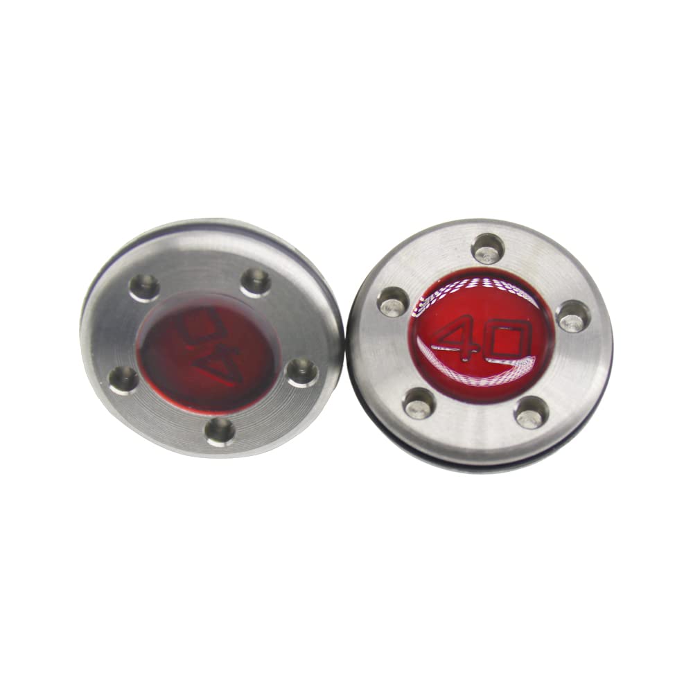 SEACLOUD 40g putter weight for Squareback side view increases consistency.