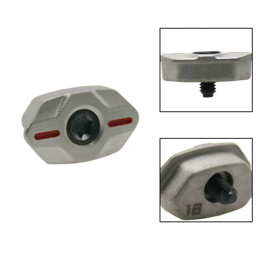 SEACLOUD 4g golf weight on Ping G410 head enables quick tuning for practice.