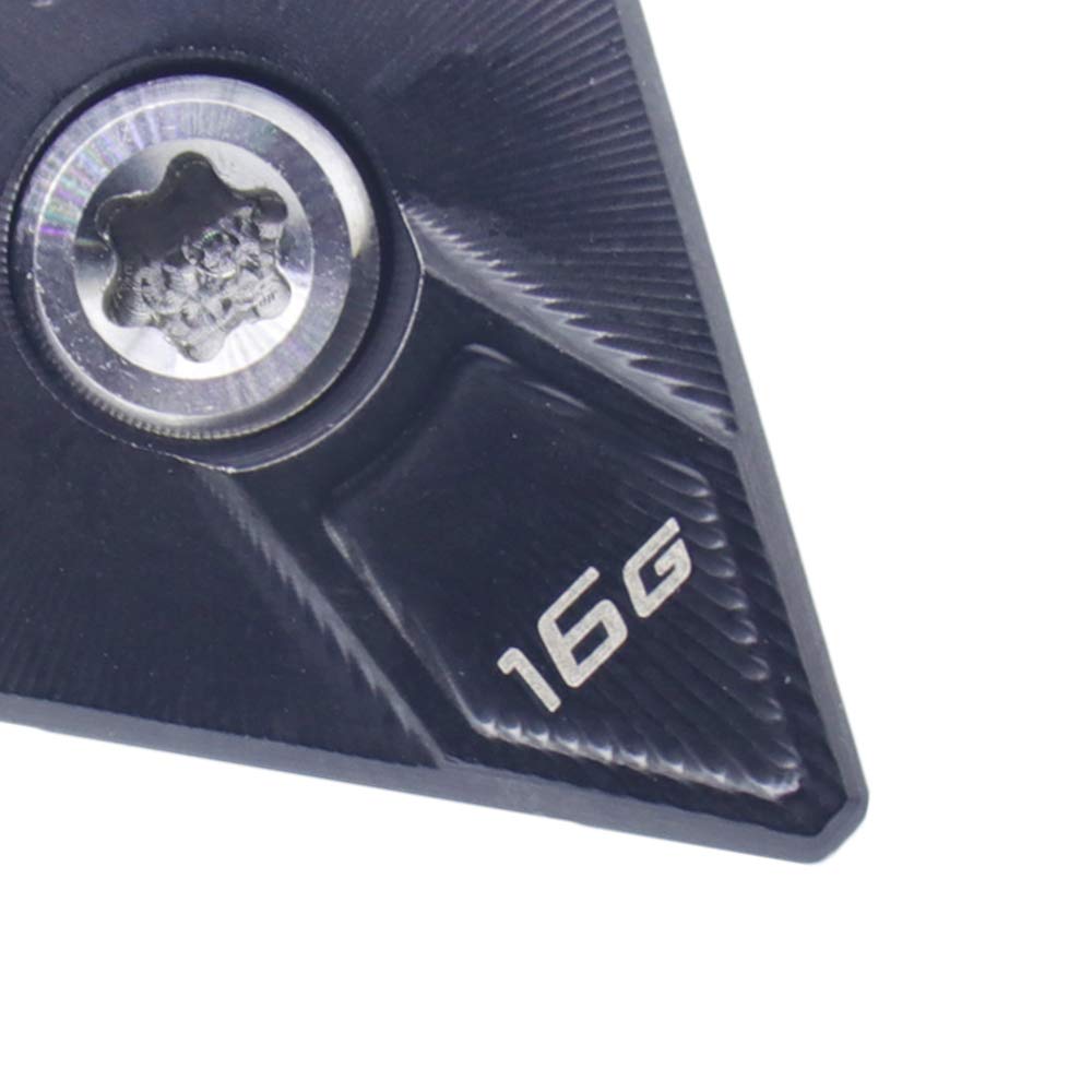 SEACLOUD black 4g-16g weights illustrate broad balance options.