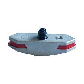 Lightweight alloy weight supports comfortable handling.