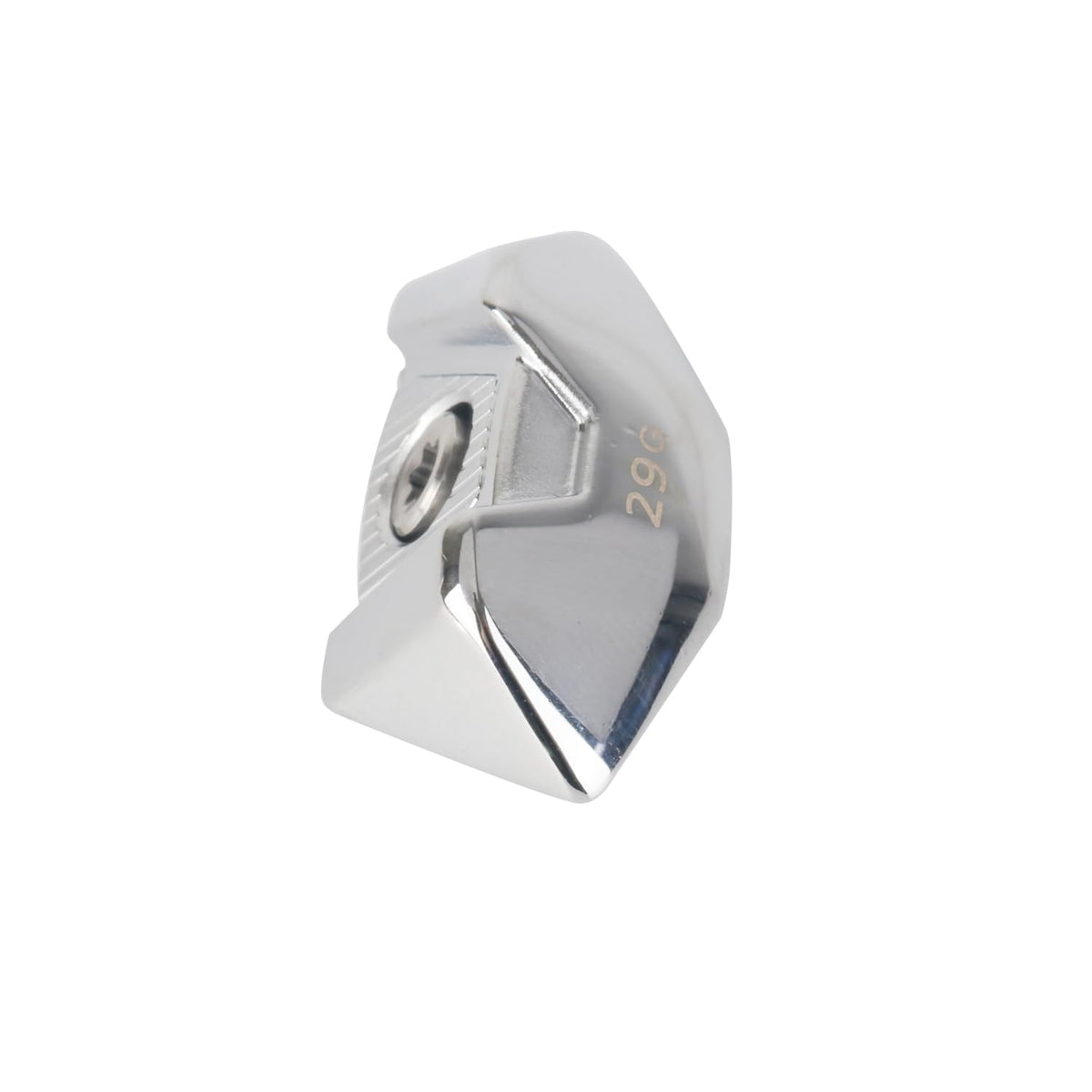 SEACLOUD electroplated finish on weight for durable, corrosion-resistant appearance