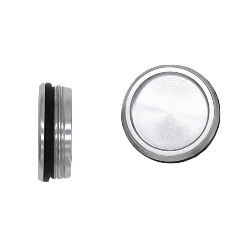 Red SEACLOUD putter weight with protective rings to seal cavities.