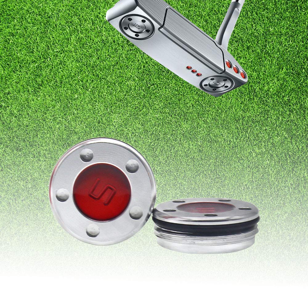 Two-piece pack allows quick balance tuning for greens.
