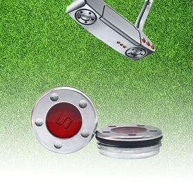 Two-piece pack allows quick balance tuning for greens.