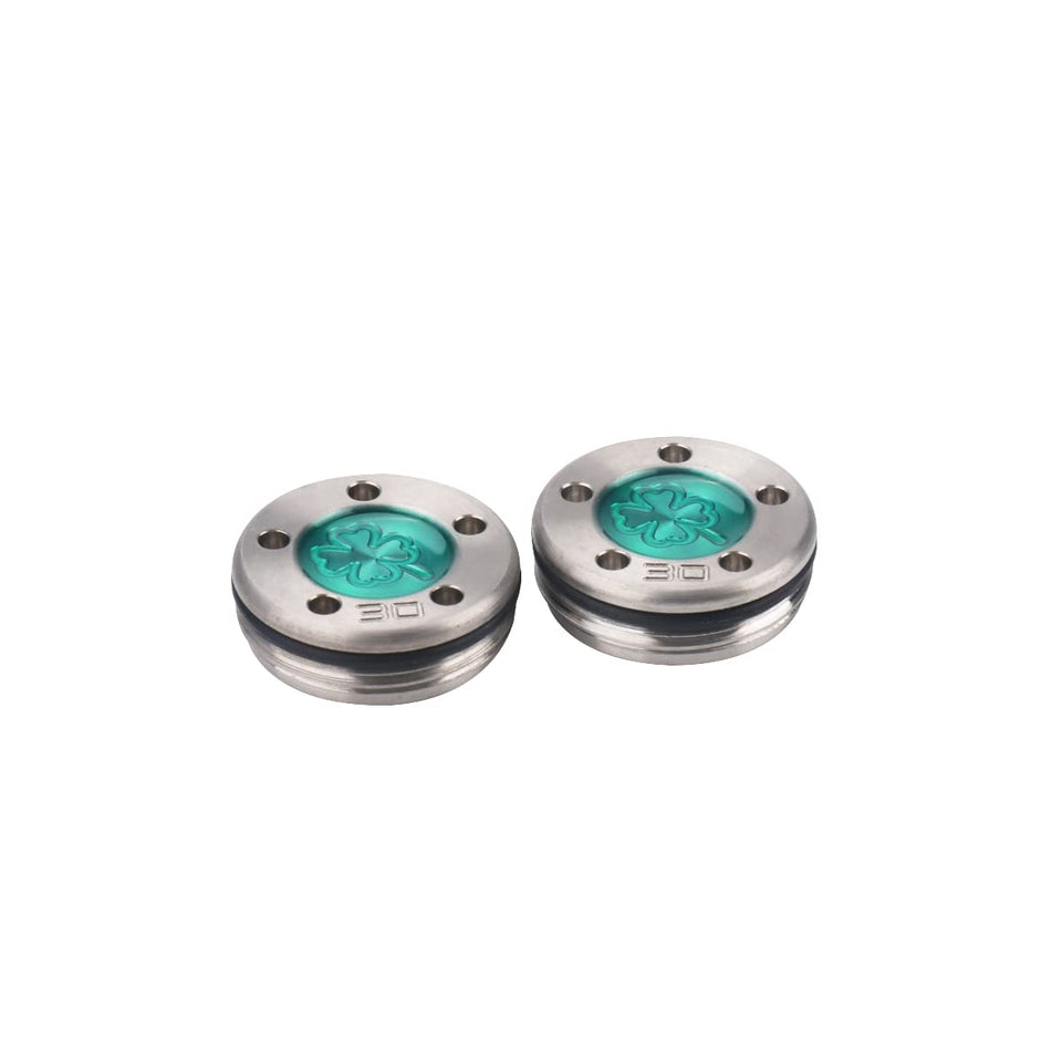 SEACLOUD green four-leaf 30g putter weight for customized balance.