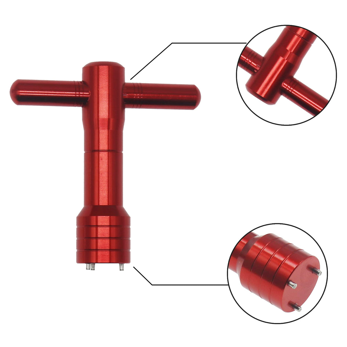 SEACLOUD 10g stainless weight enables quick weight changes with the included wrench