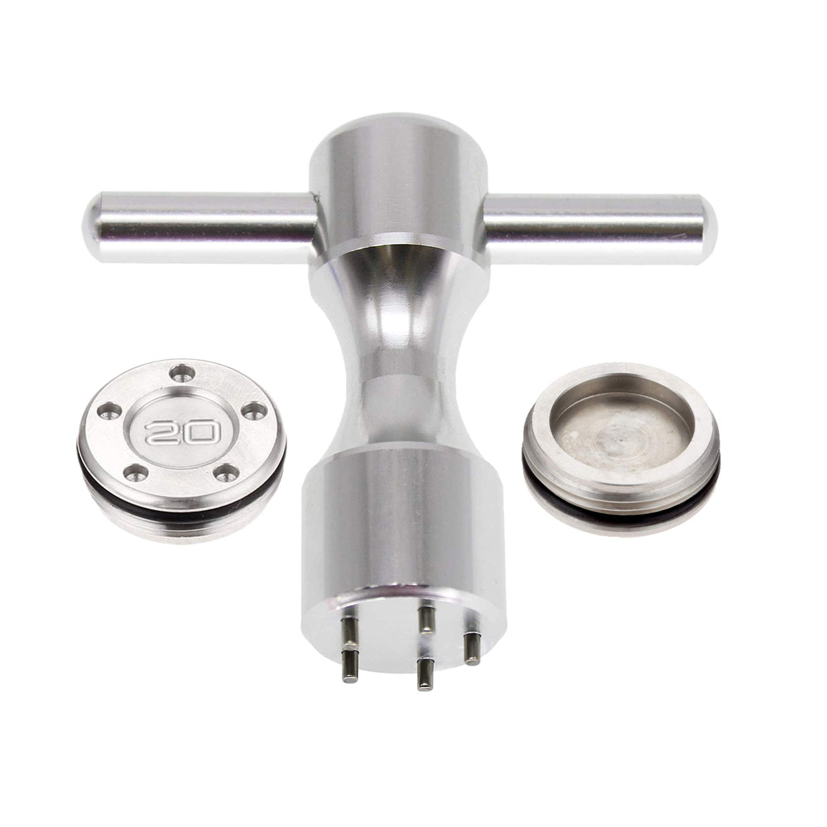 SEACLOUD golf weights wrench kit for Titleist Scotty Newport demonstrates precise fit.