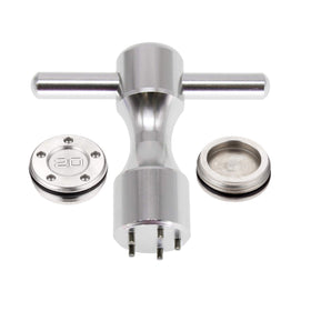 SEACLOUD golf weights wrench kit for Titleist Scotty Newport demonstrates precise fit.