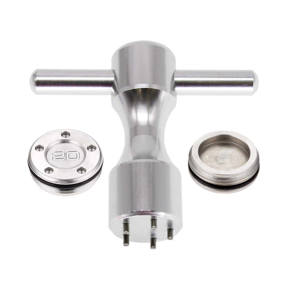 SEACLOUD golf weights wrench kit for Titleist Scotty Newport demonstrates precise fit.