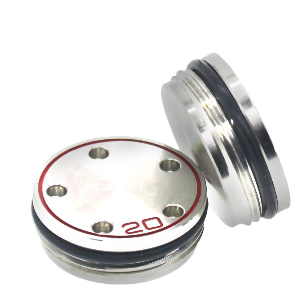 Includes two 20g weights for quick balance tuning.