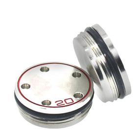 Includes two 20g weights for quick balance tuning.