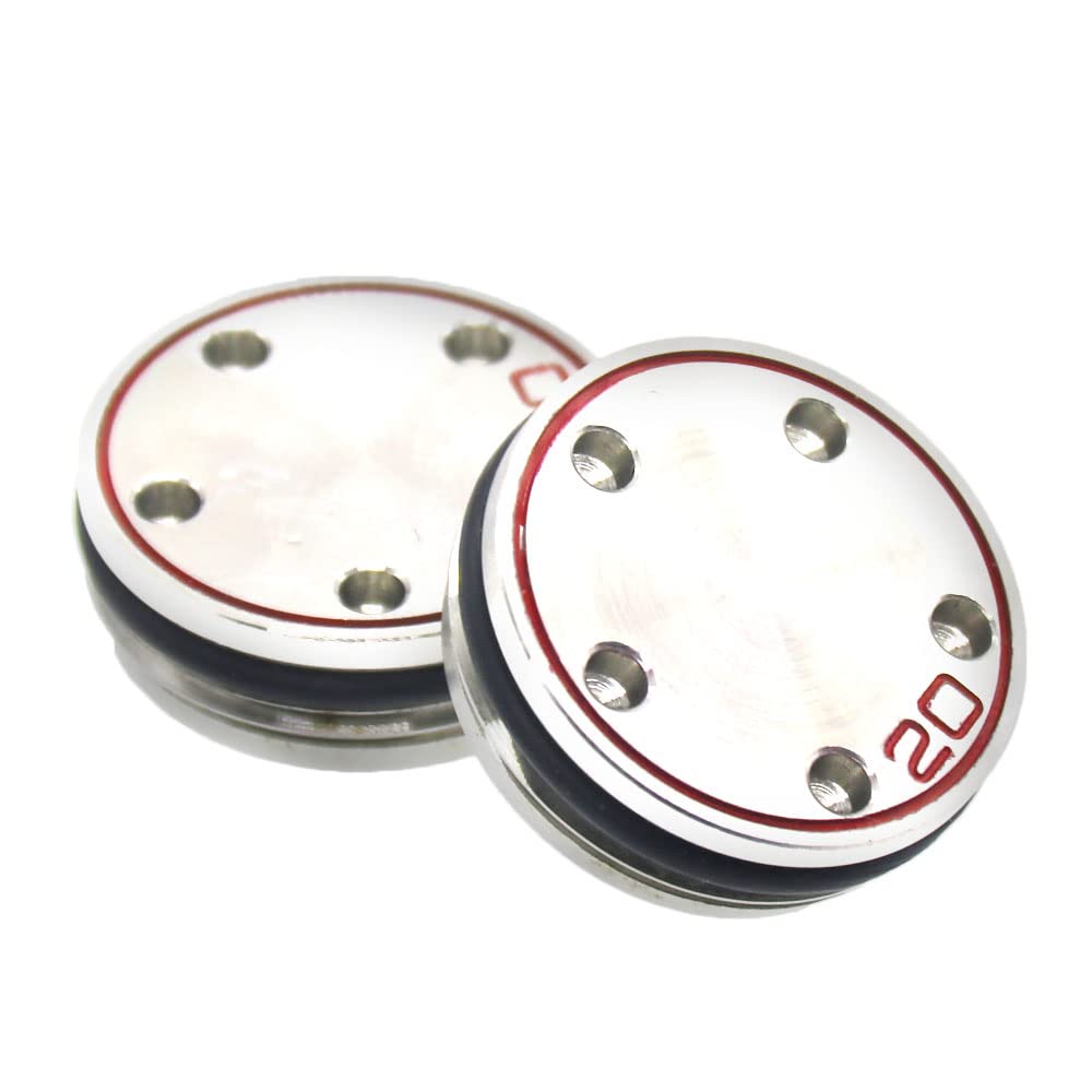 Sleek silver finish adds a premium look to your putter.