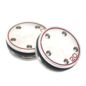 Sleek silver finish adds a premium look to your putter.