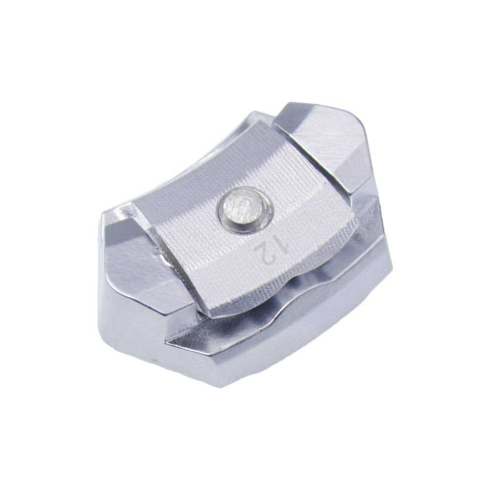 12g slider weight lets you experiment with feel on the range.