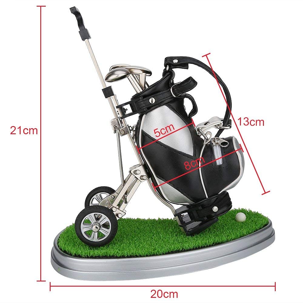 Seadream golf gift set mini golf bag desk décor adds playful style.