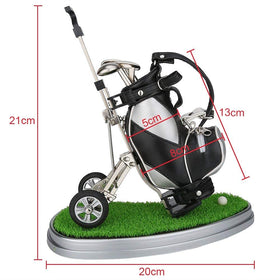 Seadream golf gift set mini golf bag desk décor adds playful style.