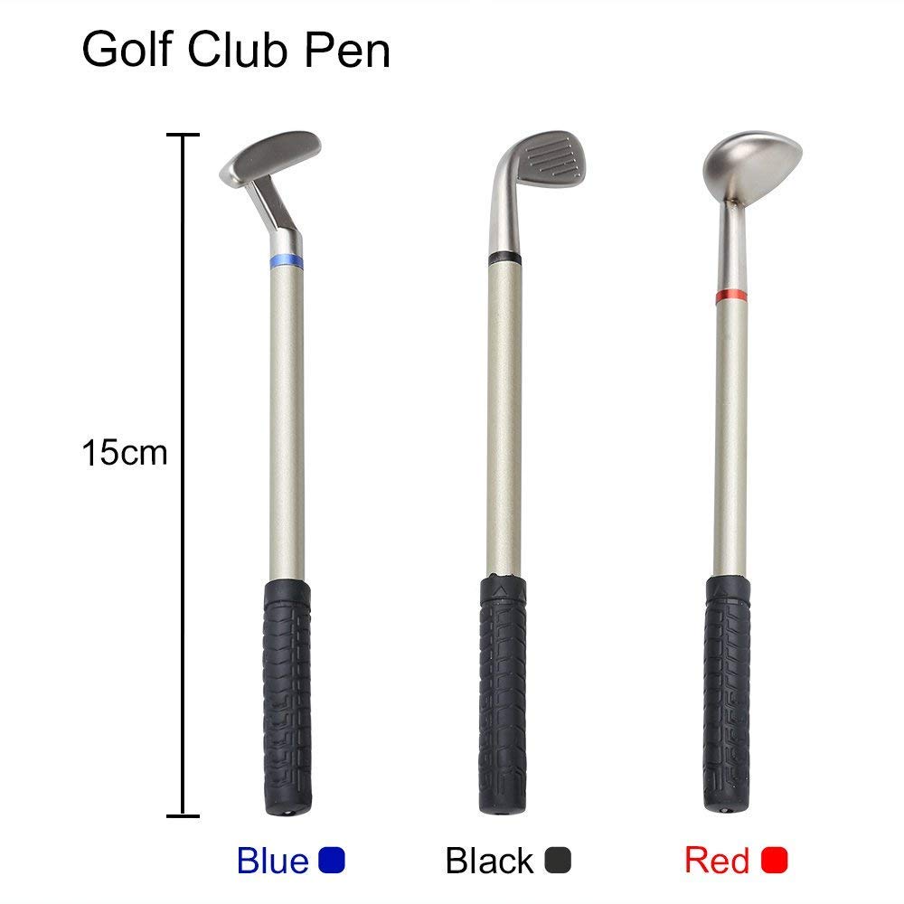 Seadream golf gift set silver and black design suits modern desks.