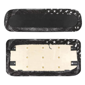 SEANATIVE American Flag pattern seat cover protects upholstery from dirt and wear.