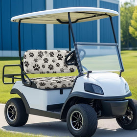 SEANATIVE Dogs Paw seat cover non-slip bottom stays in place.