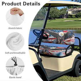 SEANATIVE durable seat protector elevates the look of your golf cart.