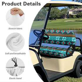 SEANATIVE gift-ready golf cart seat cover for golf fans