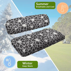 SEANATIVE Leopard cover is easy to remove for cleaning and maintenance.