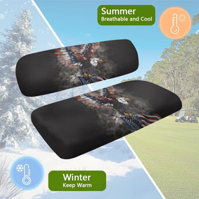 Reinforced stitching boosts durability for regular golf use.