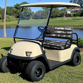 SEANATIVE universal-fit backrest cover fits most carts with easy elastic-band installation.