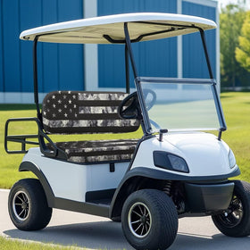 SEANATIVE universal-fit bench-seat cover adds protection with a stylish pattern.