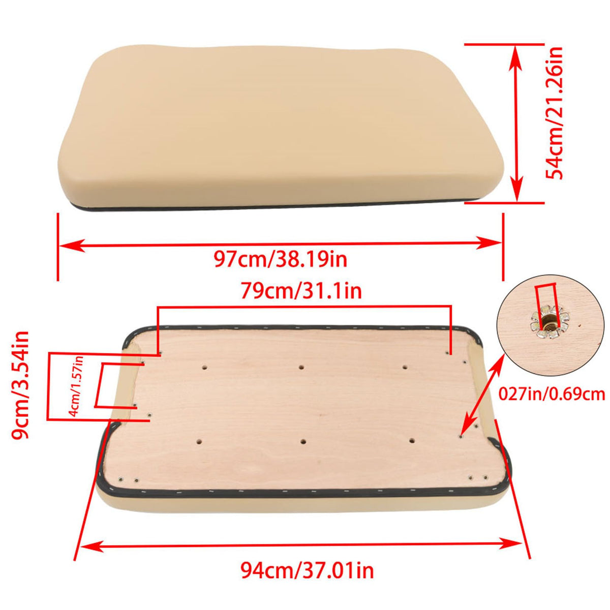 SEBLAFF replacement for Club Car Precedent 2004-2011 fits shown.