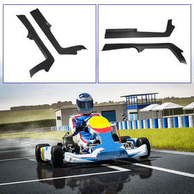 SEBLAFF floormat retainer side panel color-match blends with the Club Car Precedent interior.