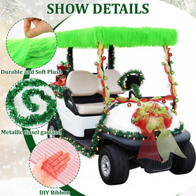 Seeloowy LED light string provides warm white illumination for parades.
