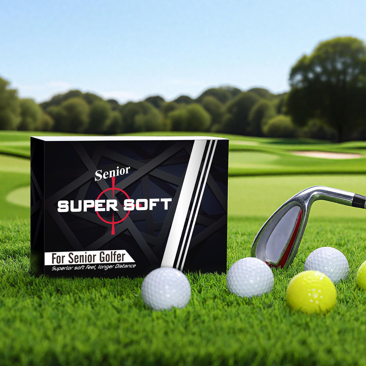 Seenelling dual-box packaging keeps 24 balls organized for practice