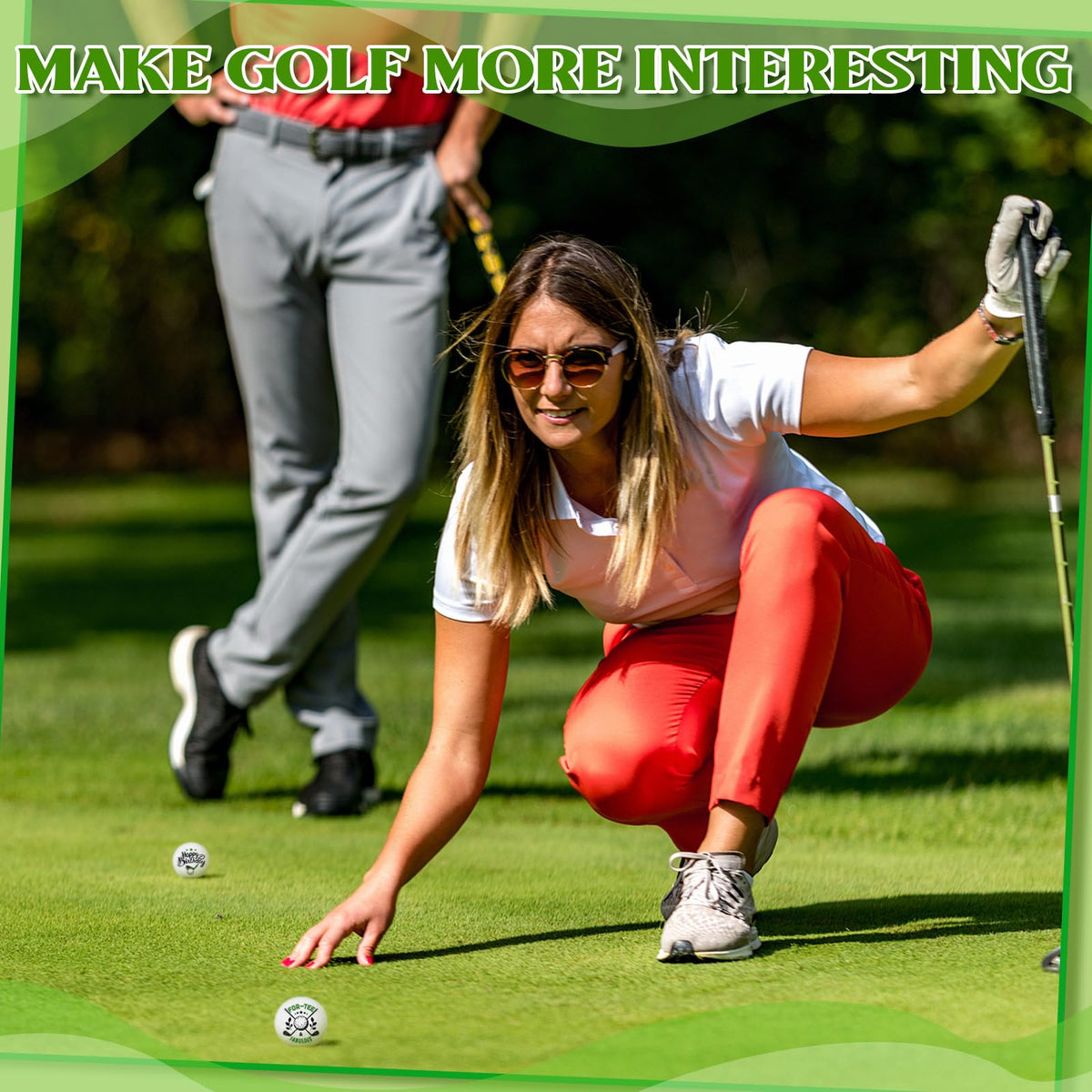 Seenelling dual-core golf balls offer durability for beginners and pros.