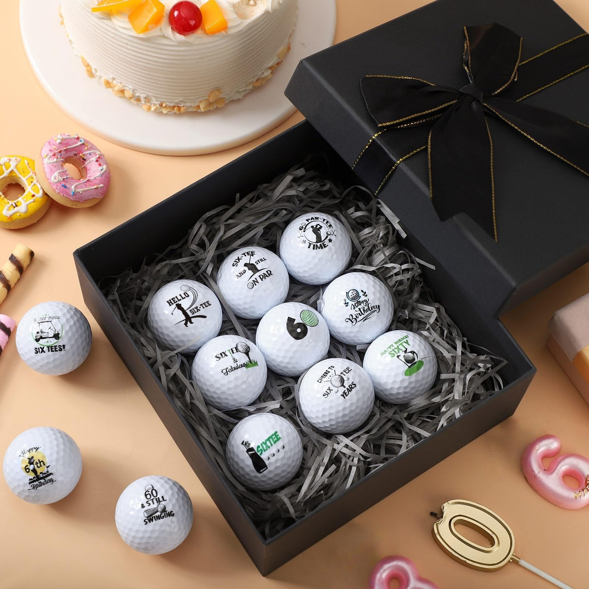 Seenelling ready-to-gift birthday golf set for golf lovers and colleagues