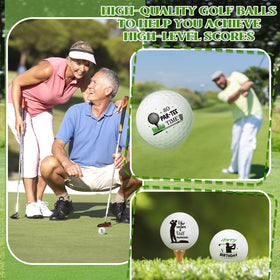 Seenelling standard size golf balls suitable for regular rounds and practice.