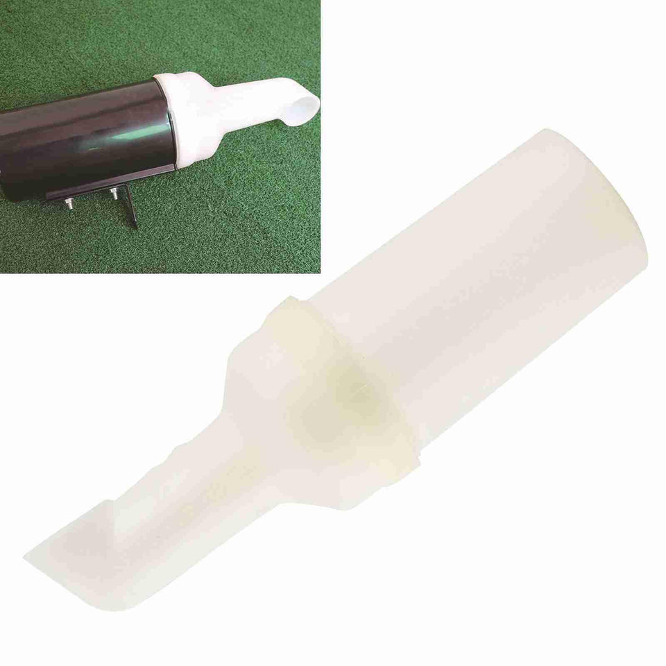 Segrehy golf cart sand bottle assembled for quick divot repairs on the course.