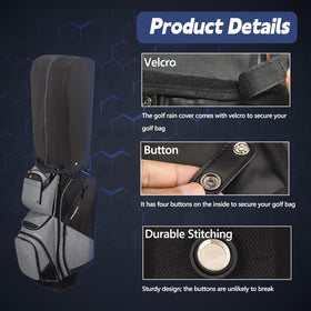SEJGGKQ adjustable straps and buckle ensure secure fit on most bags