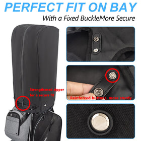 SEJGGKQ Waterproof zipper ensures a secure seal against rain.