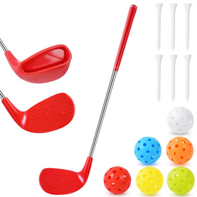 Sel Natural 26in backyard golf club set with oversized head for easy practice in your yard.