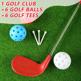 Sel Natural non-slip rubber grip on the club for comfortable handling
